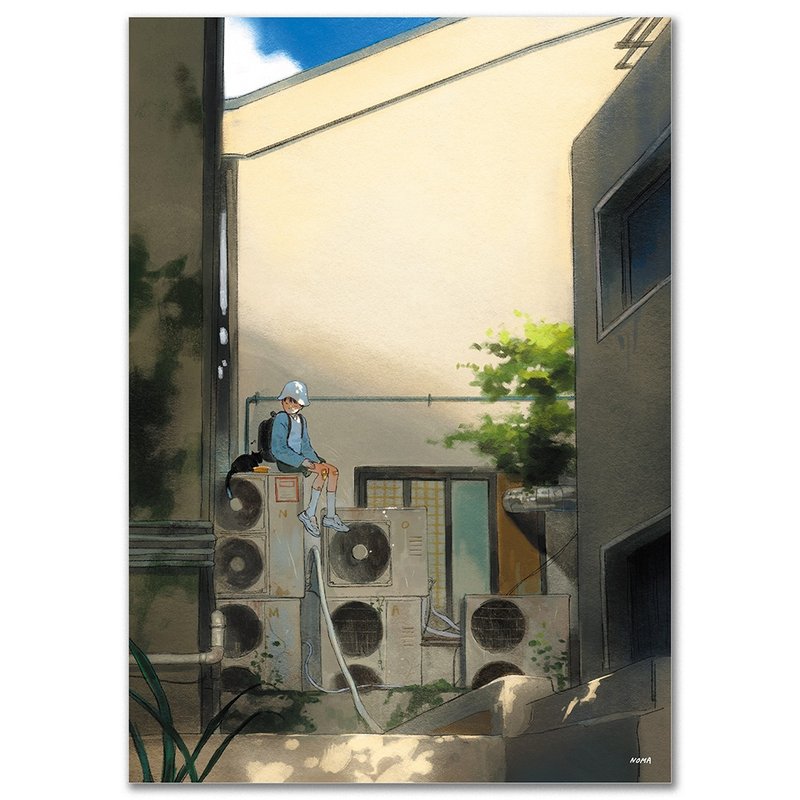 一场小小的冒险 | NOMA | 韩国插画美术纸海报 A4 | 水彩 - 海报/装饰画/版画 - 纸 