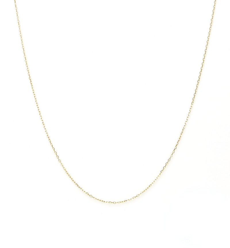 【日本制造】K10YG（10K黄）项链红豆链（总长40cm） - 项链 - 贵金属 金色