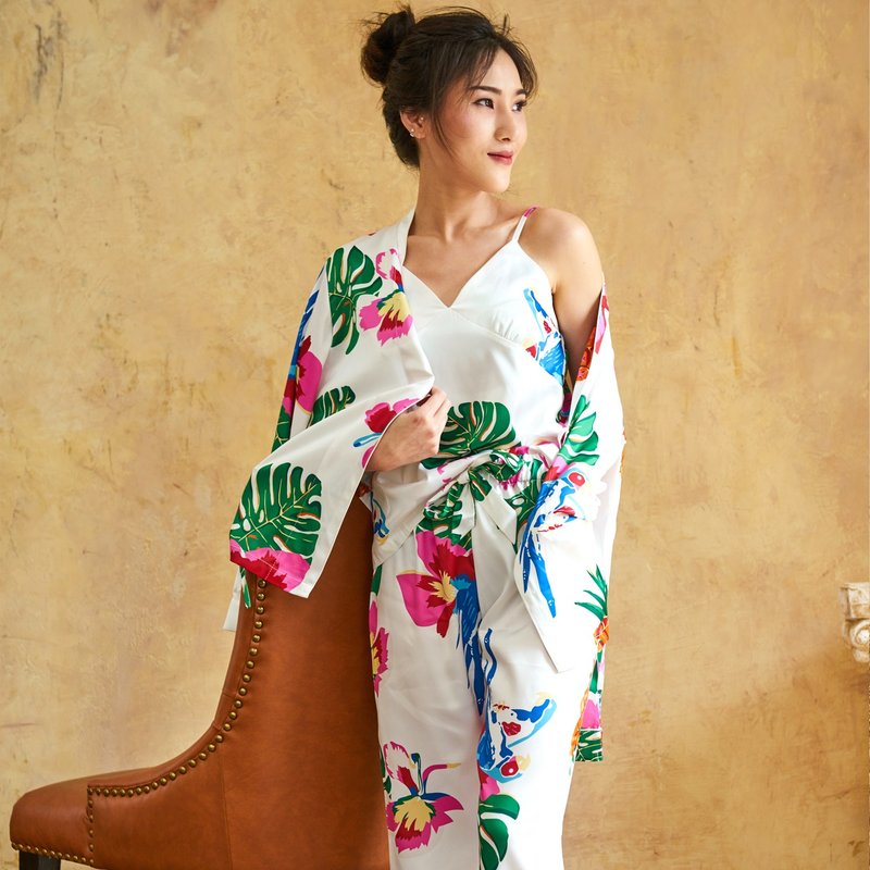 Siren - Nightwear Color: Sunrise Paradise (CRNW16) - 居家服/睡衣 - 其他材质 白色