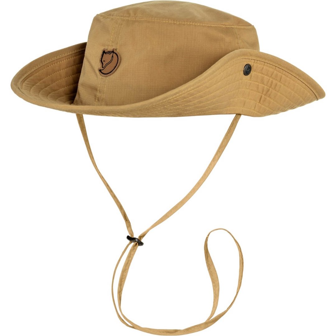 【Fjallraven】Abisko Summer Hat 遮阳帽_荞麦棕 - 帽子 - 聚酯纤维 卡其色