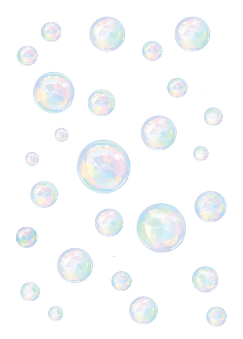 水滴贴纸 - 贴纸 - 纸 多色