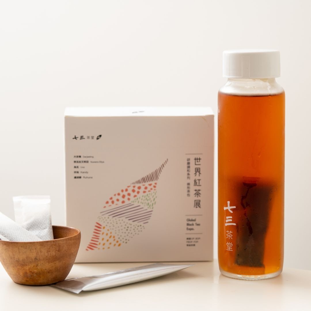 【恋爱滋味特辑】研磨调和条形快萃茶包+冷泡瓶+专用布套/赠提袋 - 茶 - 其他材质 白色