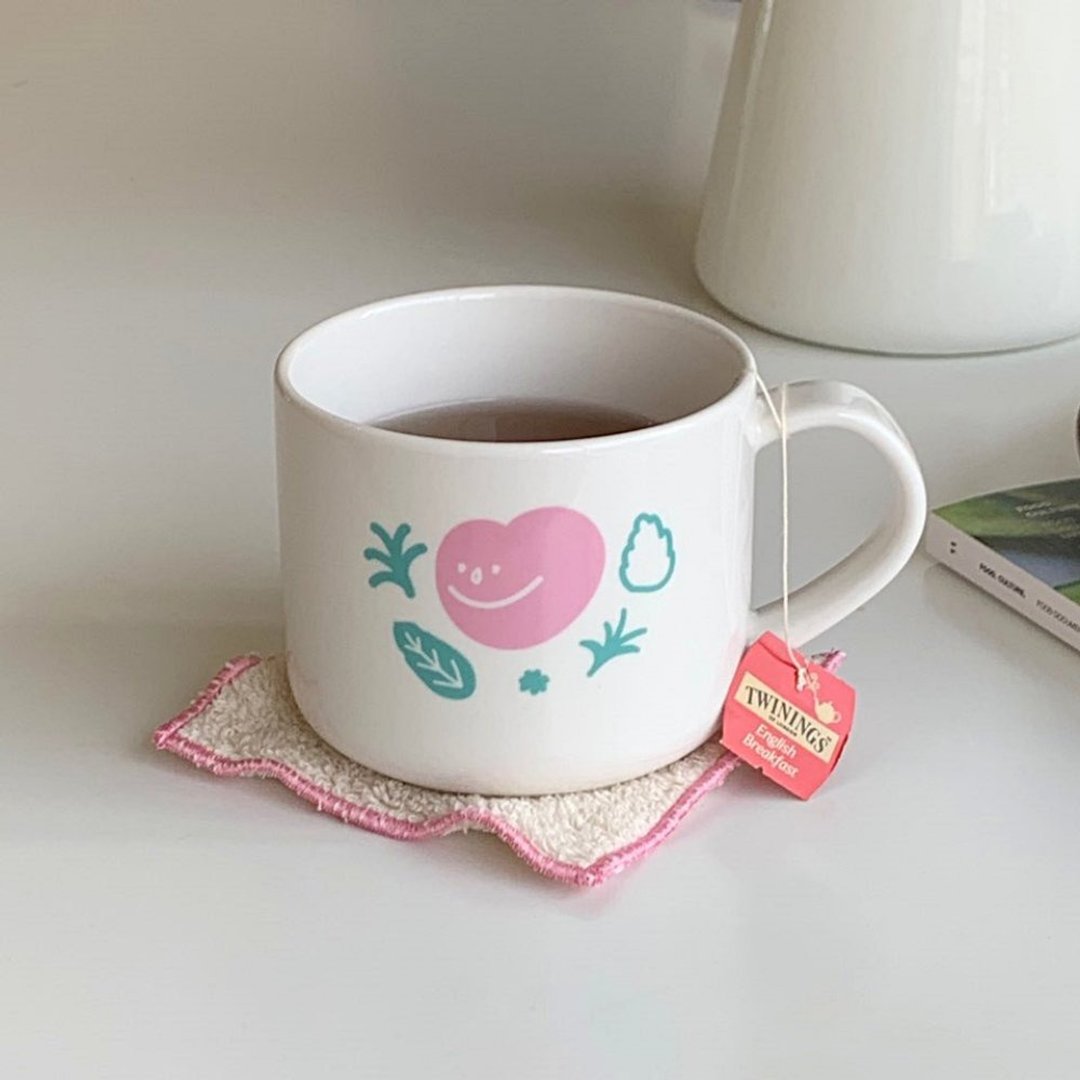 SASIM 下午茶时间 马克杯 / 咖啡杯 &amp; 杯垫 - 咖啡杯/马克杯 - 陶 