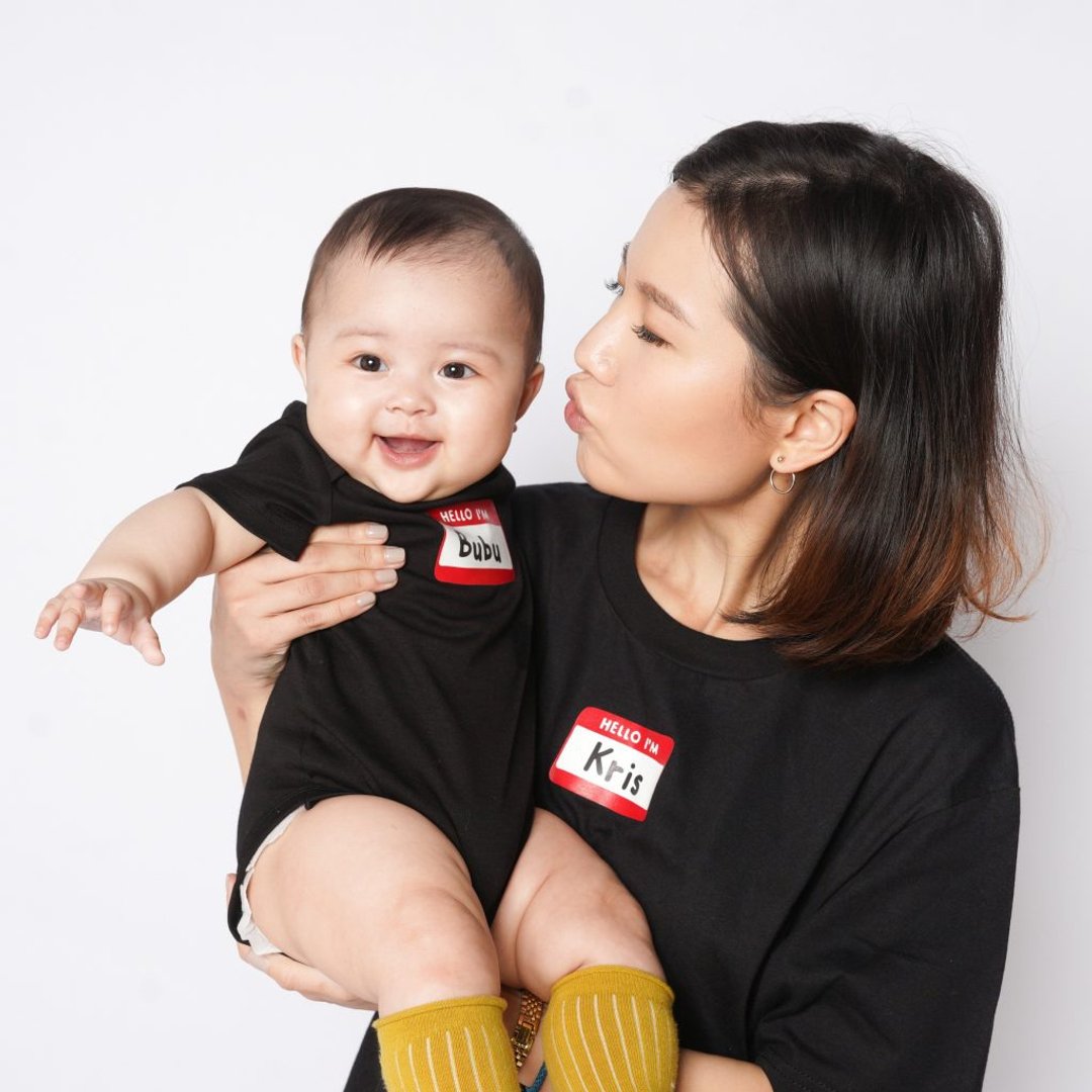 定制化 亲子 姓名 T-shirt - 亲子装 - 棉．麻 