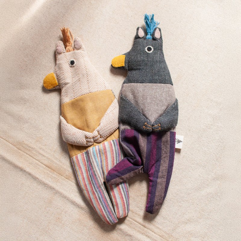 梦游动物园_舒压热敷枕_小毛马家族_公平贸易 - 玩偶/公仔 - 棉．麻 多色