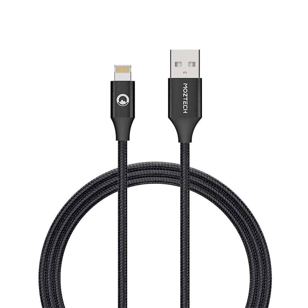MOZTECH | USB-A to Lightning 编织传输充电线 苹果MFi认证 - 手机配件 - 其他材质 