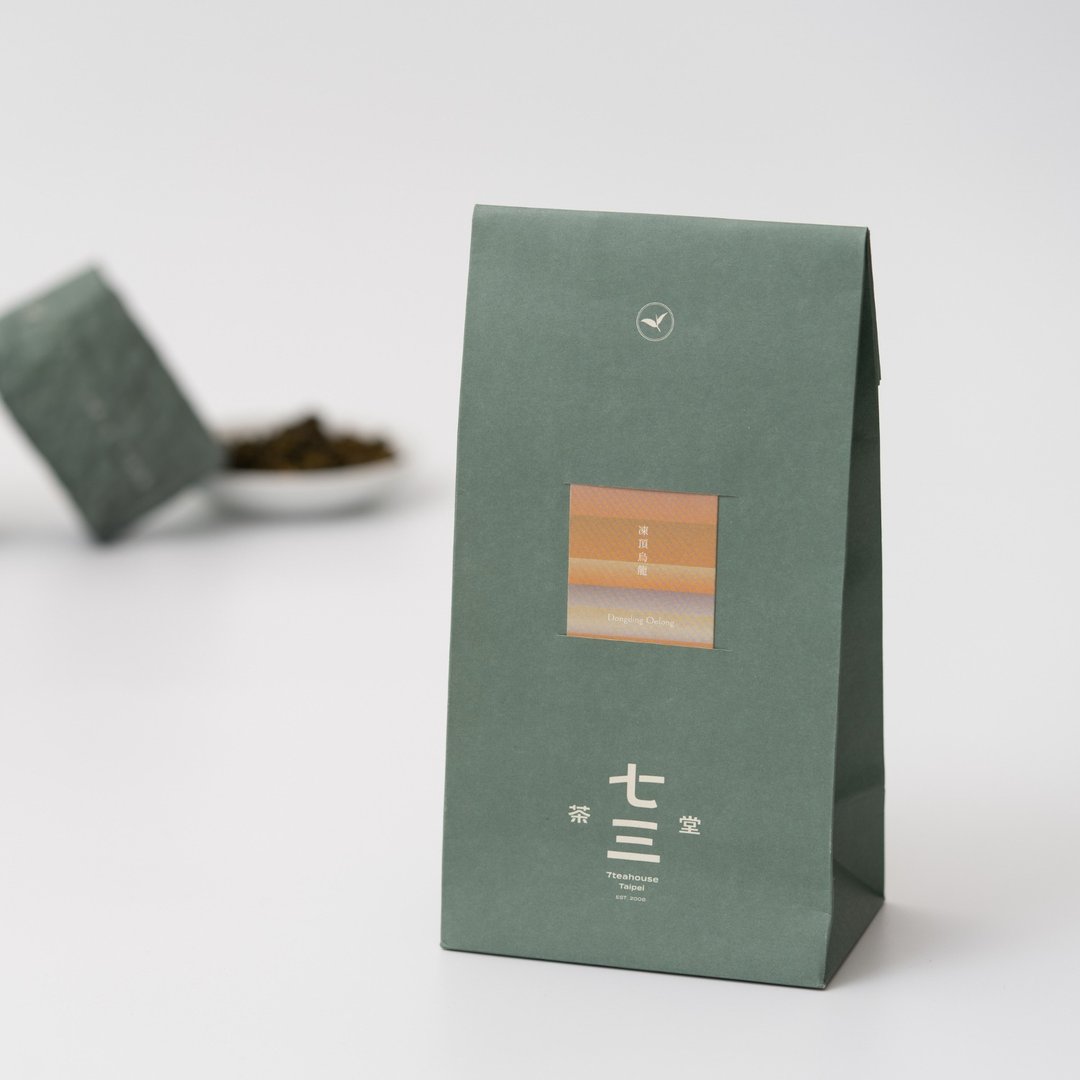 七三茶堂 精品原叶丨冻顶乌龙 160g–生活袋 - 茶 - 纸 绿色