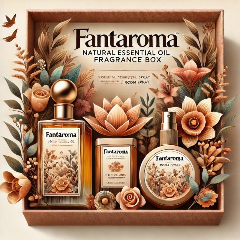 【限量推出】Fantaroma香氛礼盒 - 香薰/精油/线香 - 精油 金色