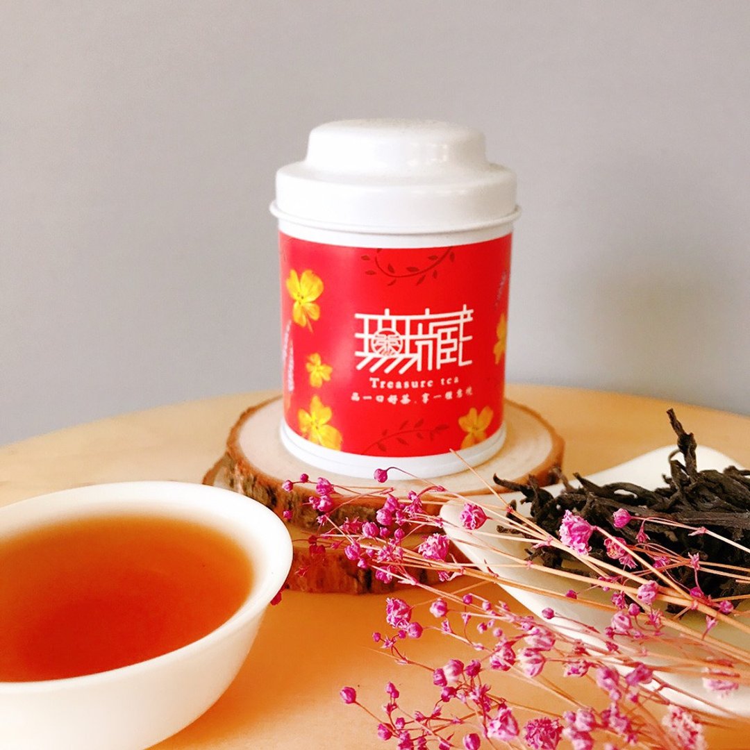 【台湾红茶】台茶18号 日月潭红玉红茶_3入三角茶包小罐装 - 茶 - 其他材质 红色