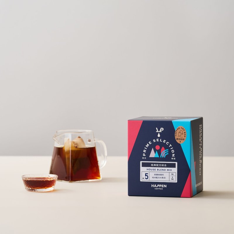 冷萃茶包式咖啡 | 本经典配方综合 | 15g x 8入 - 咖啡 - 新鲜食材 白色