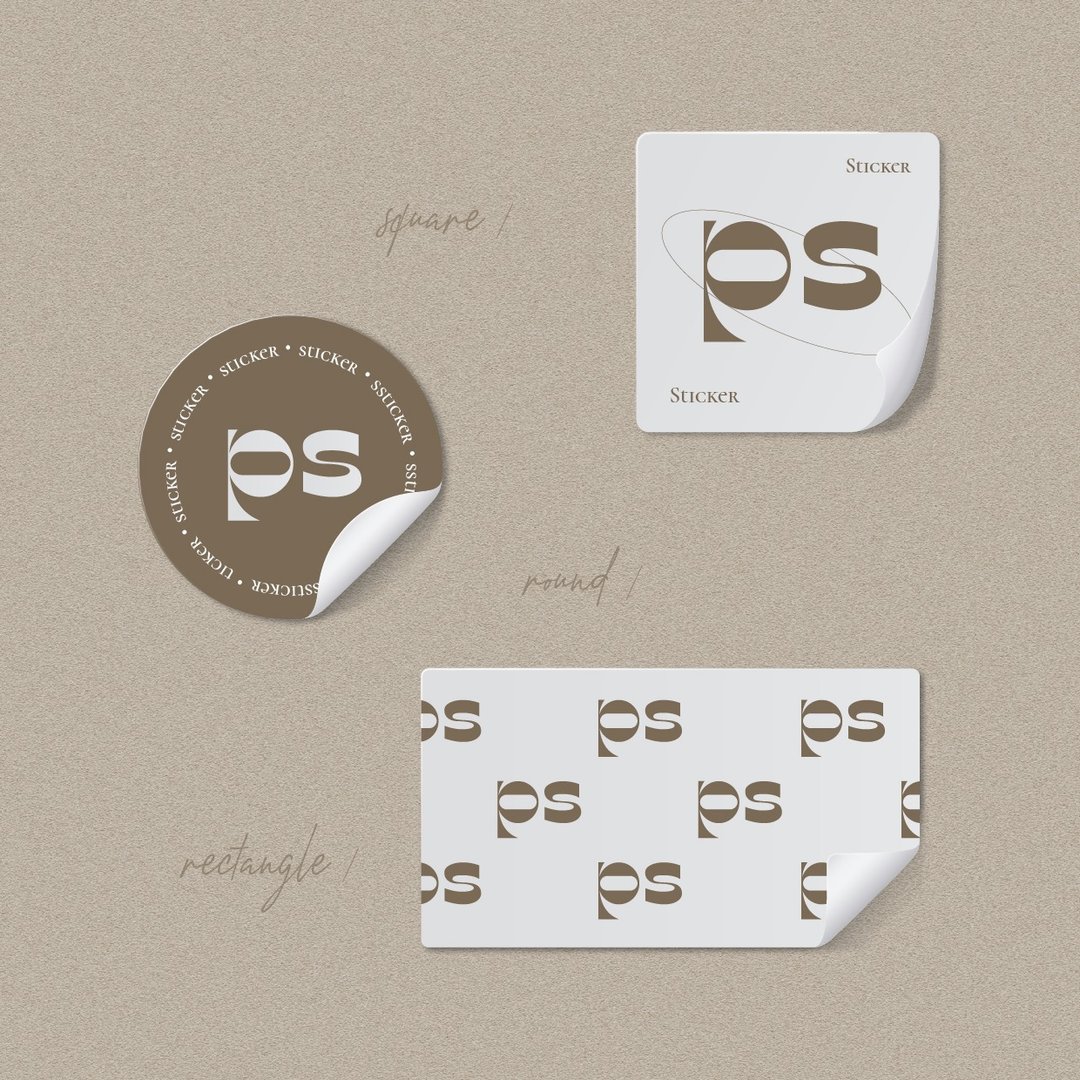 【定制贴纸】贴纸设计 防水贴纸 logo贴纸 包装贴纸 开店必备 - 贴纸 - 纸 