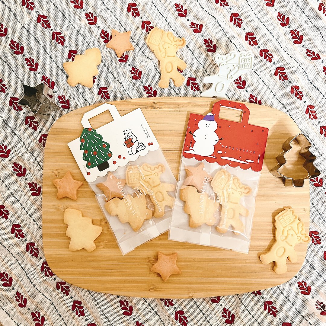 【圣诞饼干】麋鹿星星与圣诞树 | 造型饼干 | 幼儿园 | X'mas - 手工饼干 - 新鲜食材 