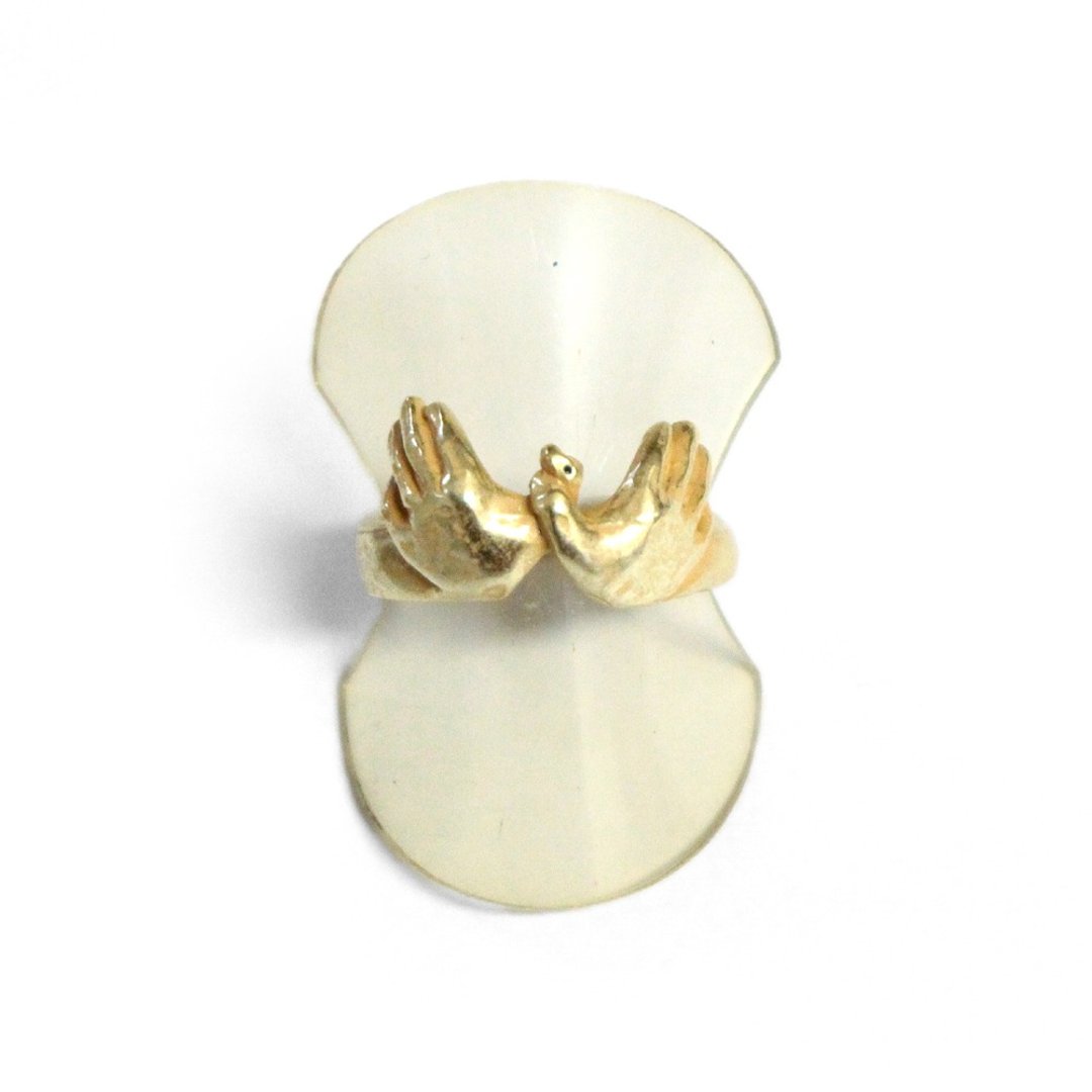 Dove Ring Dove Poppo / Ring RN130 - 戒指 - 其他金属 金色