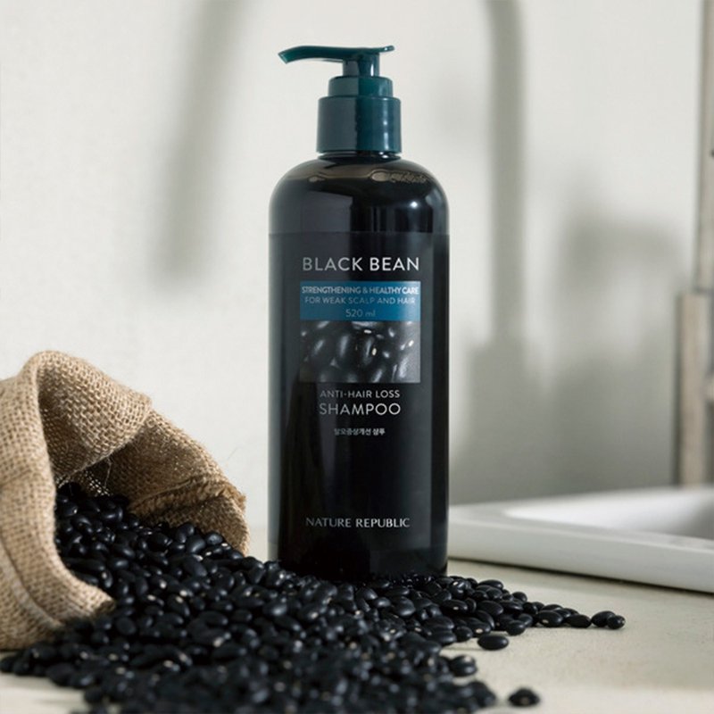 新品上市 Nature Republic  低过敏性配方 无硅灵 黑豆 洗发精 - 洗发用品 - 其他材质 
