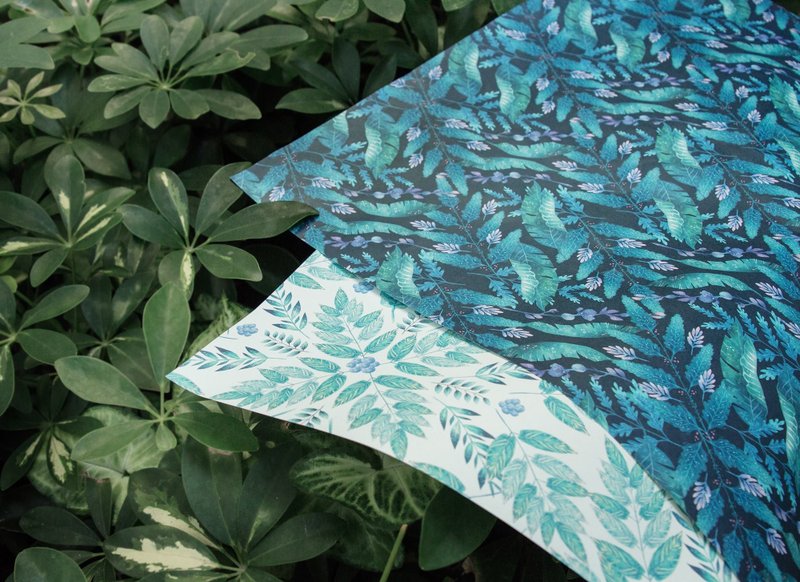 绿物🌿包装纸 - 包装材料 - 纸 绿色