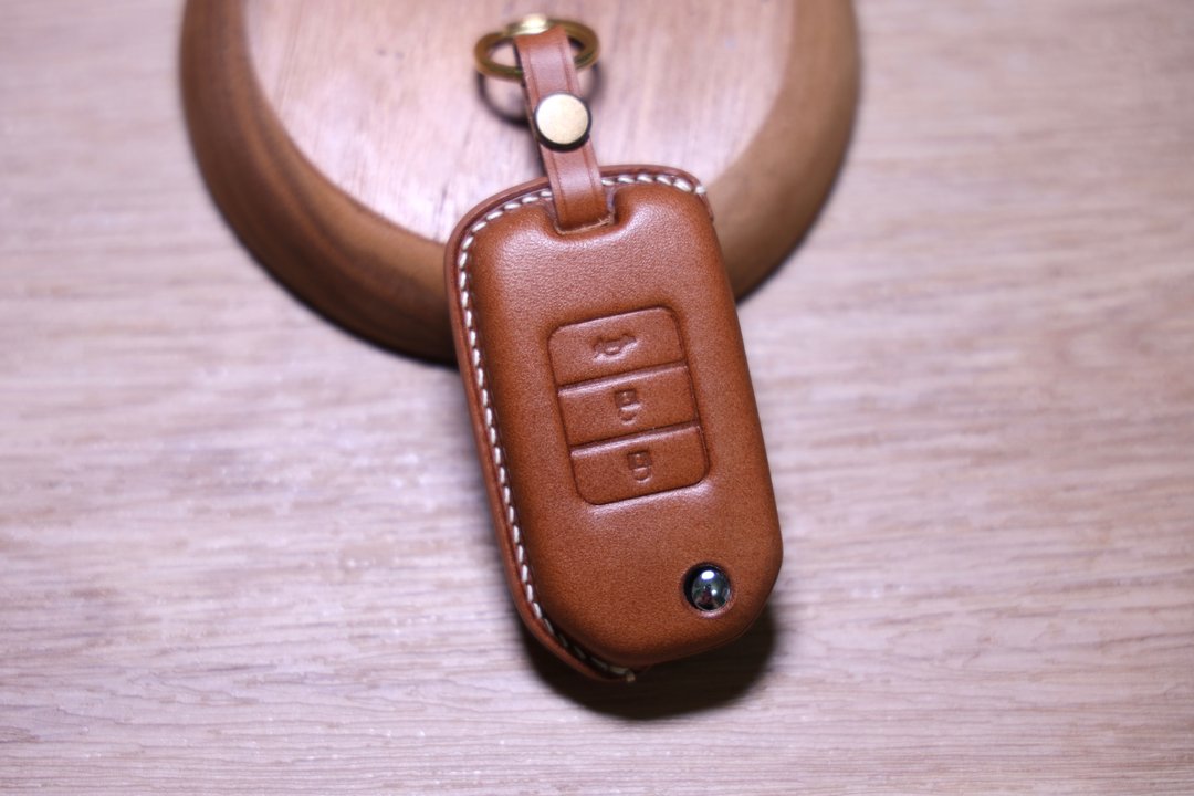 Honda car key case 皮革 车匙 - 其他 - 真皮 多色
