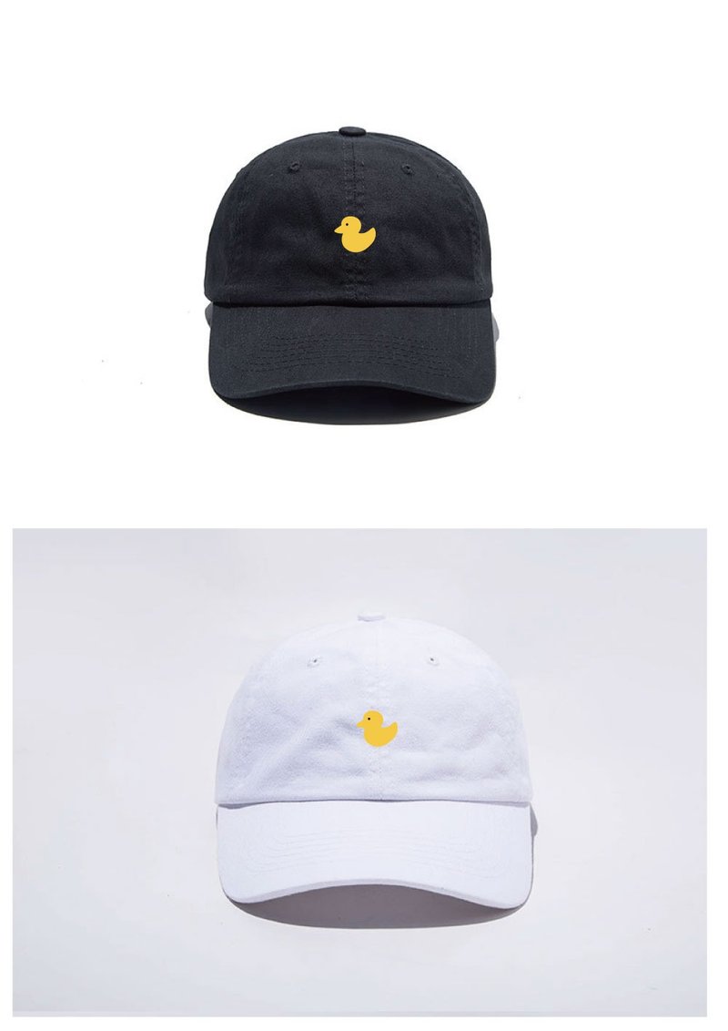 客订帽-黑白各一顶 - 帽子 - 棉．麻 多色