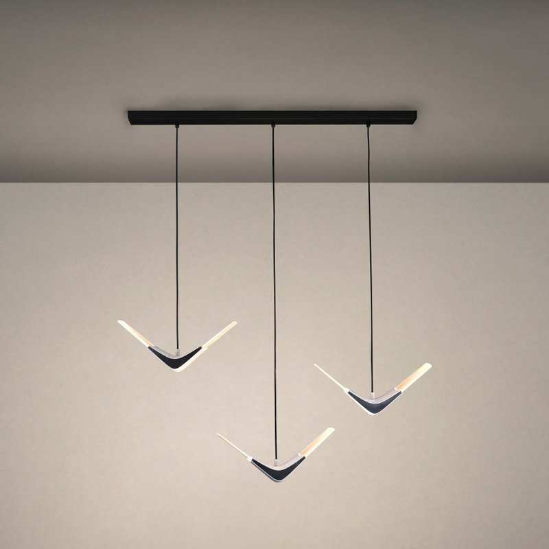 Flight 自在飞翔 群吊灯 情境造型餐吊灯 - 灯具/灯饰 - 其他材质 白色