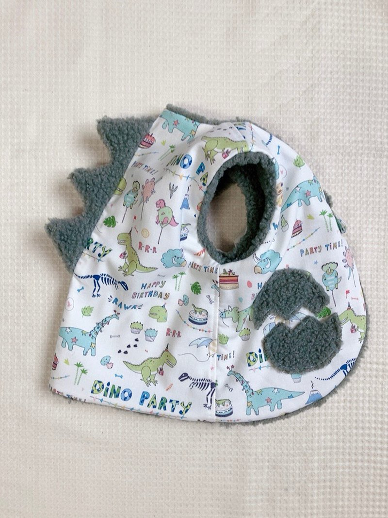 宝宝 羔羊绒毛 双面背心 弥月礼盒 - 童装上衣 - 棉．麻 绿色