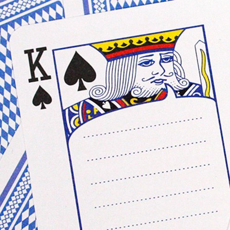 POKER扑克牌便条纸 / 蓝色款 - 便条纸/标签贴 - 纸 蓝色