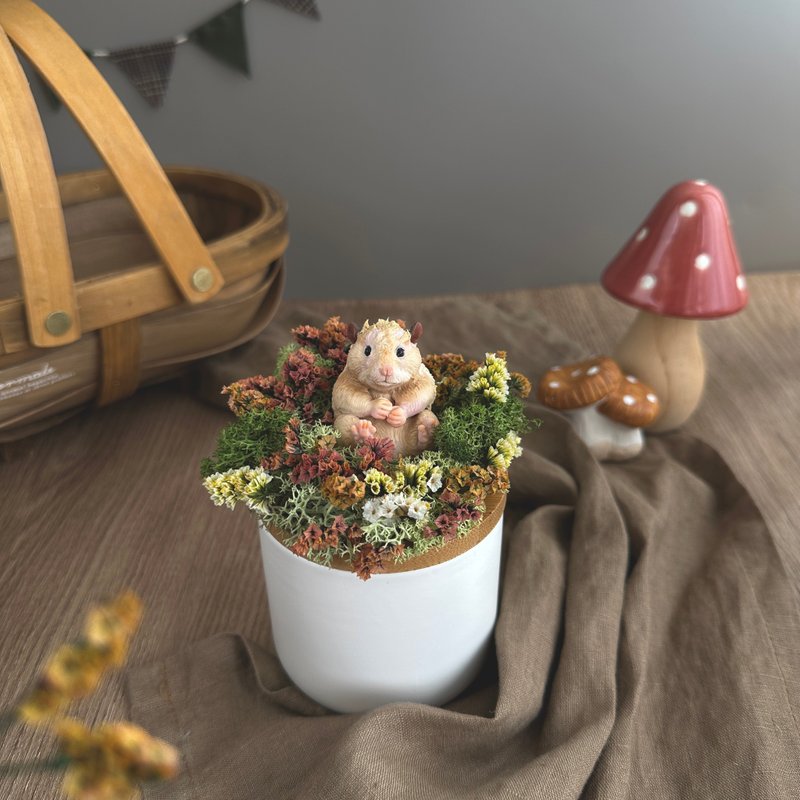 【定制全身宠物】是谁躲在草丛里 骨灰罐 S号 纪念 毛小孩 鼠 - 其他 - 其他材质 