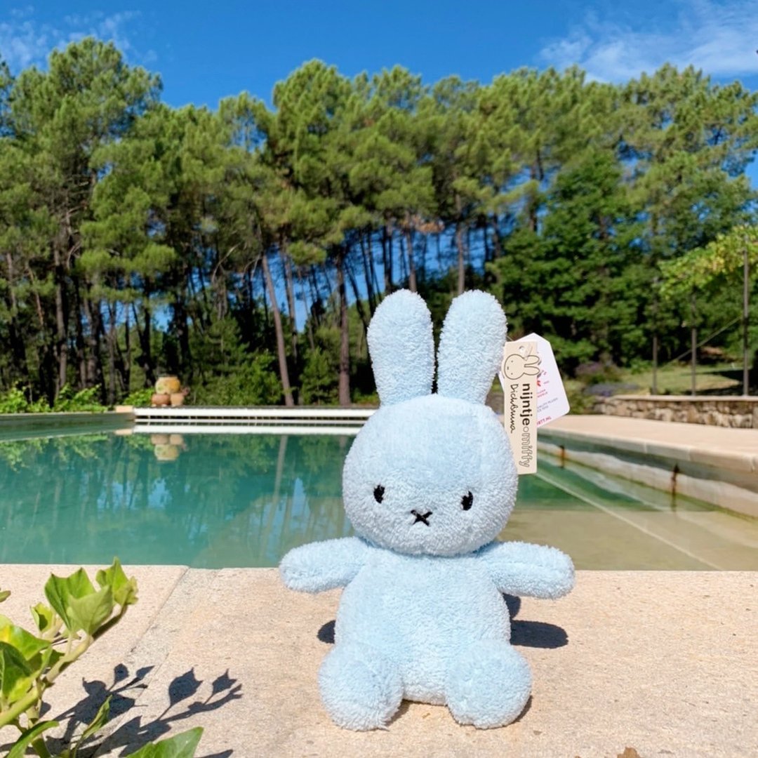 Bon Ton Toys | Miffy 米飞兔绒毛娃娃 Terry系列 浅蓝 - 玩偶/公仔 - 其他材质 蓝色