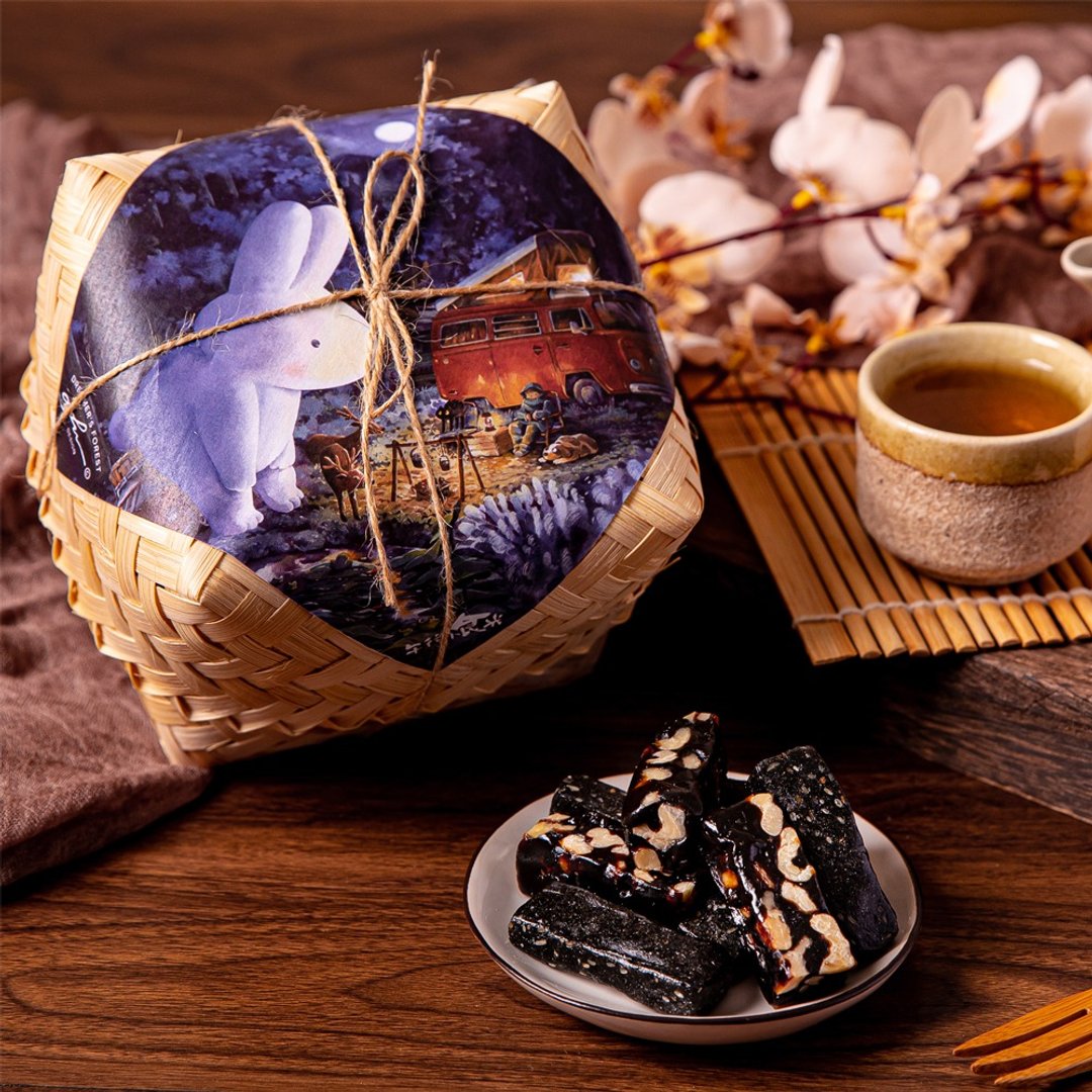 【午后小食光x afu插画日志】兔兔小礼盒组 - 零食/点心 - 新鲜食材 