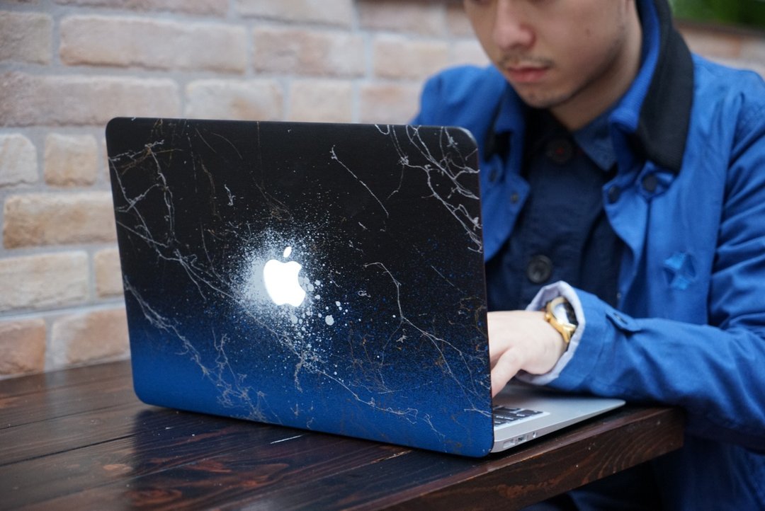 蓝色银河 防摔皮革电脑殻 MacBook Case - 平板/电脑保护壳 - 人造皮革 粉红色