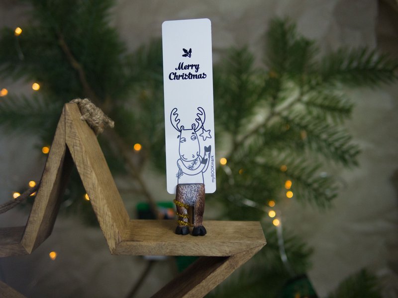 Reindeer - PRE-ORDER from authentic MYBOOKMARK - 书签 - 粘土 多色
