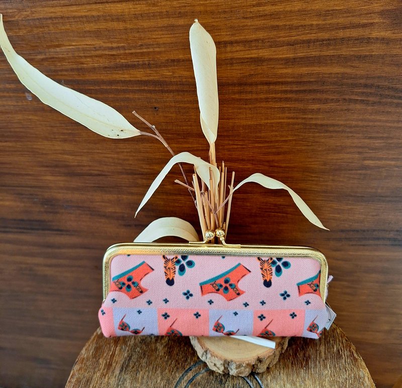 设计款印花眼镜包-班马内衣 - 眼镜盒/眼镜布 - 聚酯纤维 