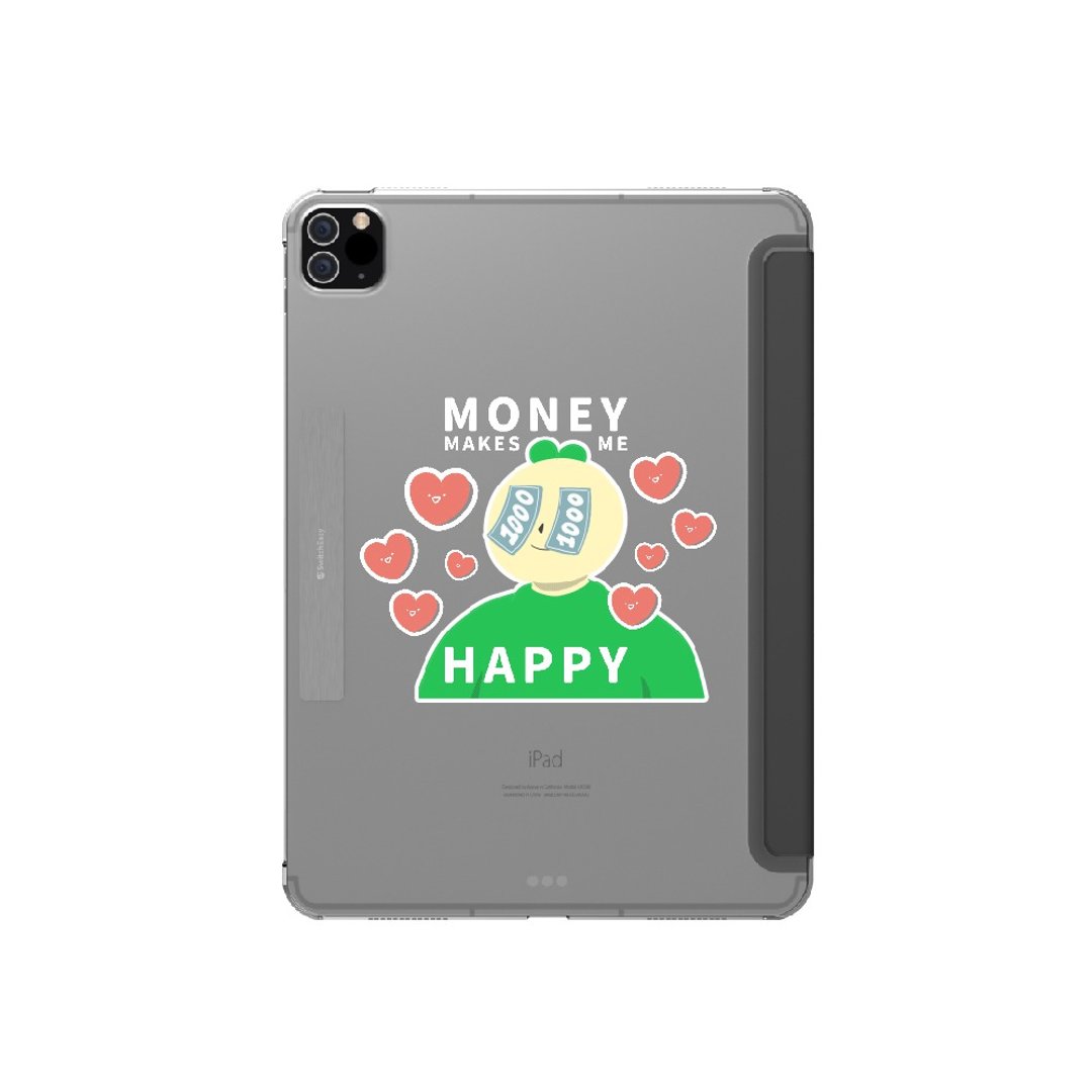 iPad 保护壳 豆苗先生/Money (情人节礼盒 定制化礼物) - 平板/电脑保护壳 - 人造皮革 