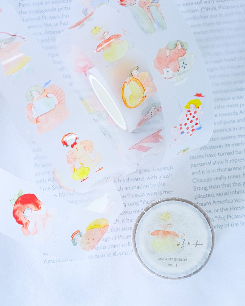 好日子 vol.1 - PET 纸胶带 | 3cm x 5m - 贴纸 - 纸 