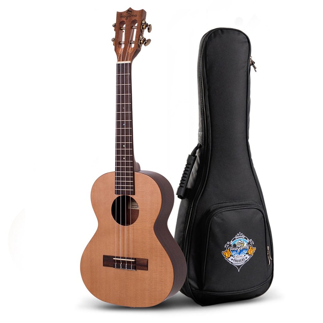 KYM-250CDR-T 26寸乌克丽丽 红杉单板 古典琴头系列 Ukulele - 吉他/乐器 - 木头 咖啡色