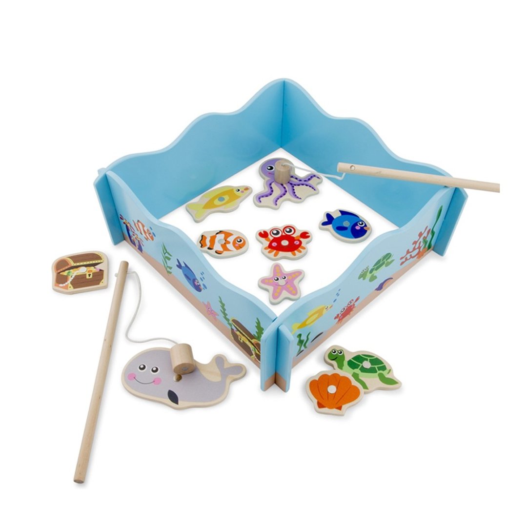 【荷兰New Classic Toys】宝宝木制钓鱼游戏-10800 - 玩具/玩偶 - 木头 