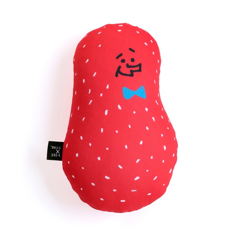 好事花生 ! 手腕枕 / 红色 - 玩偶/公仔 - 其他材质 红色