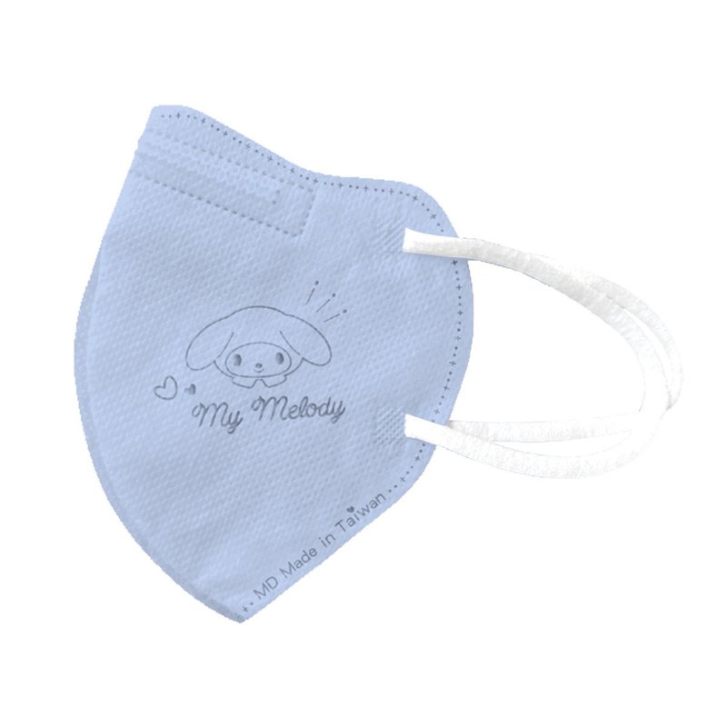 兴安-中童立体医用口罩-美乐蒂-蓝莓紫 (一盒50入) MIT台湾制造 - 口罩 - 其他材质 蓝色