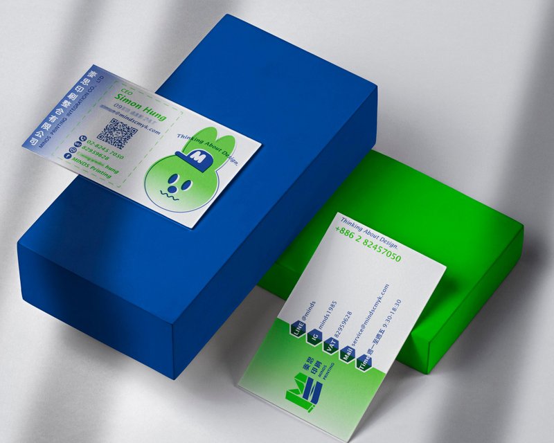 【定制化】RISO印刷名片 (2023/03) - 户外/室内活动 - 纸 