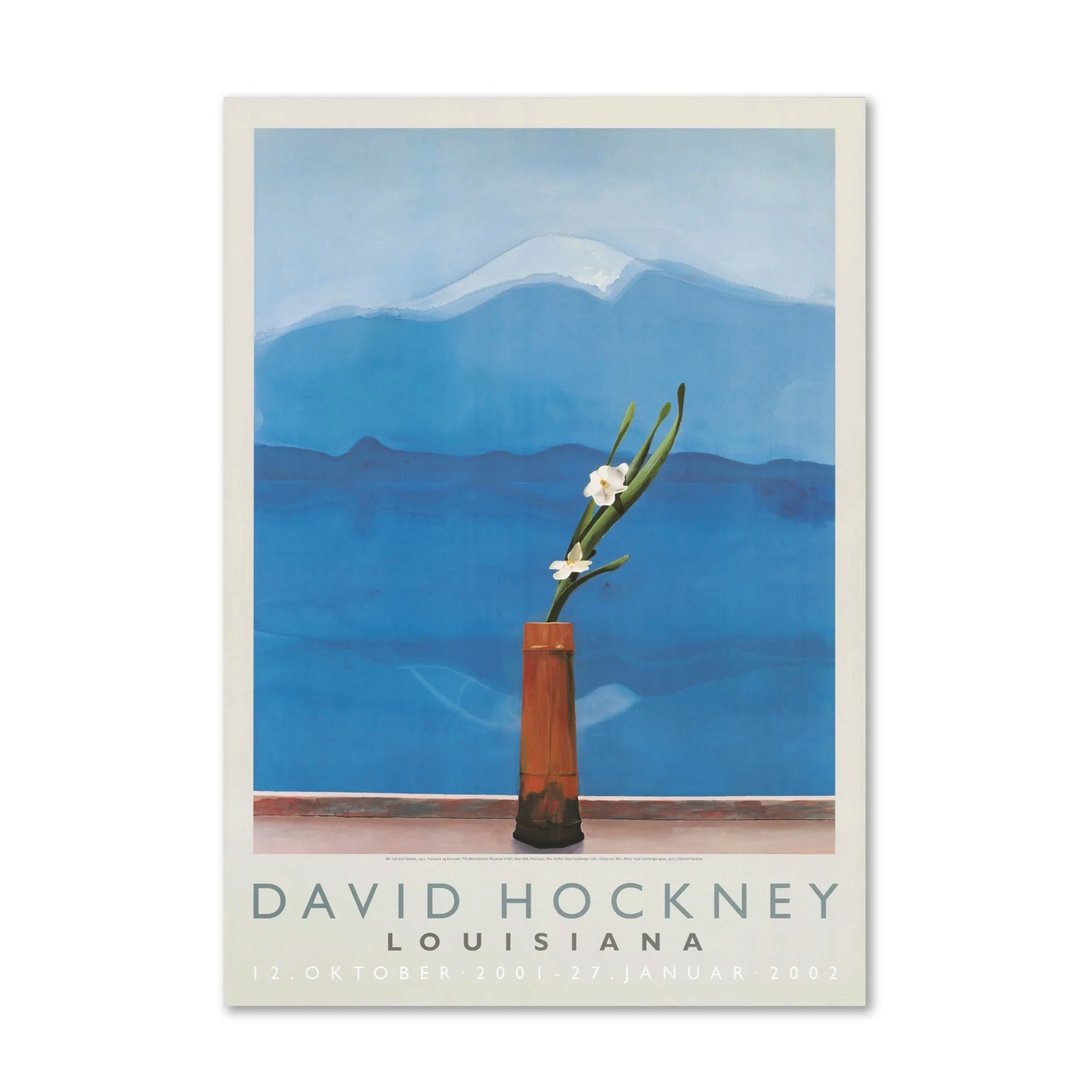 【原版海报】David Hockney: MT. FUJI AND FLOWERS - 海报/装饰画/版画 - 纸 