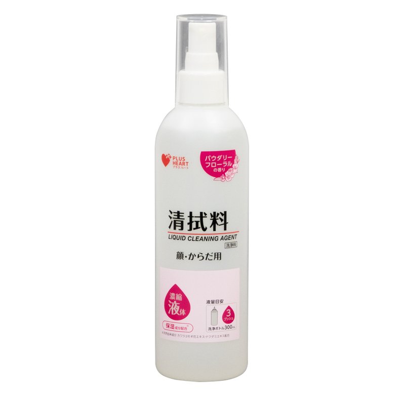 日制浓缩洁肤液(脸&身体用)300ml/1000ml - 沐浴用品 - 其他材质 白色