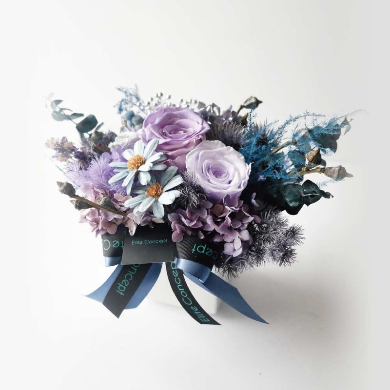 Very peri 香氛永生盆花 | 永生花 - 植栽/盆栽 - 植物．花 紫色