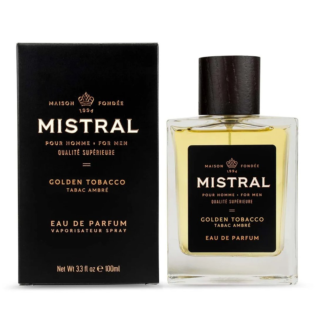 Mistral - 金色菸叶 男性香水 / 男士香水 / 男生香氛 / 男香 - 香水/香膏 - 其他材质 