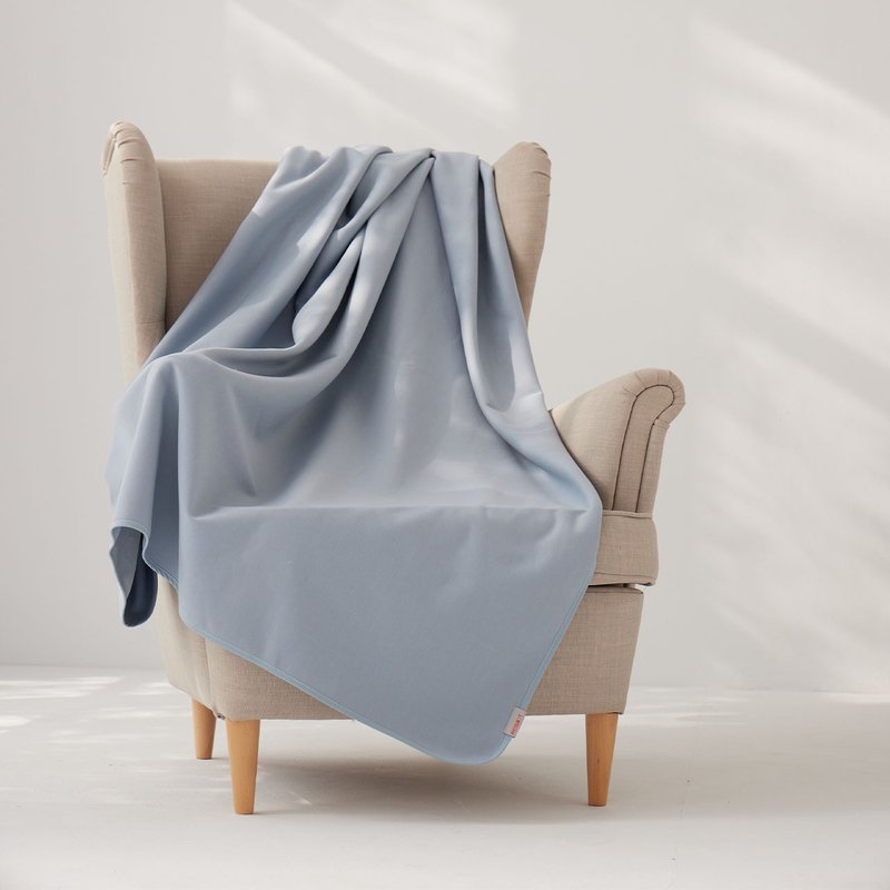 Reboot-苏活机能保暖万用毯-阿什利蓝 - 围巾/披肩 - 聚酯纤维 蓝色