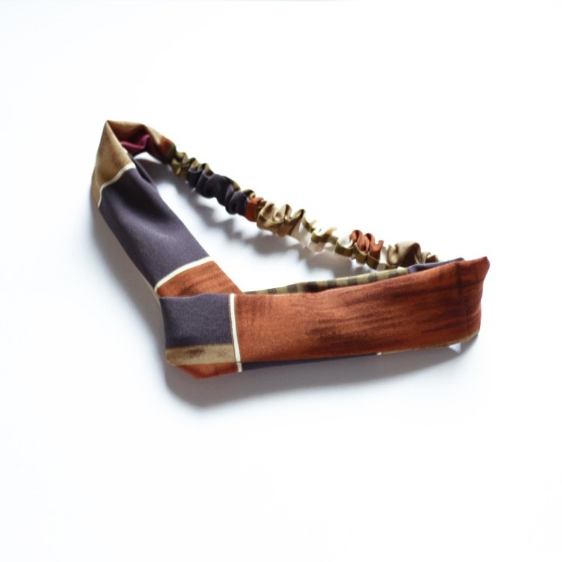 JOJA│没时间耍文青取名字：日本布手工弹性发带 - 发饰 - 棉．麻 红色