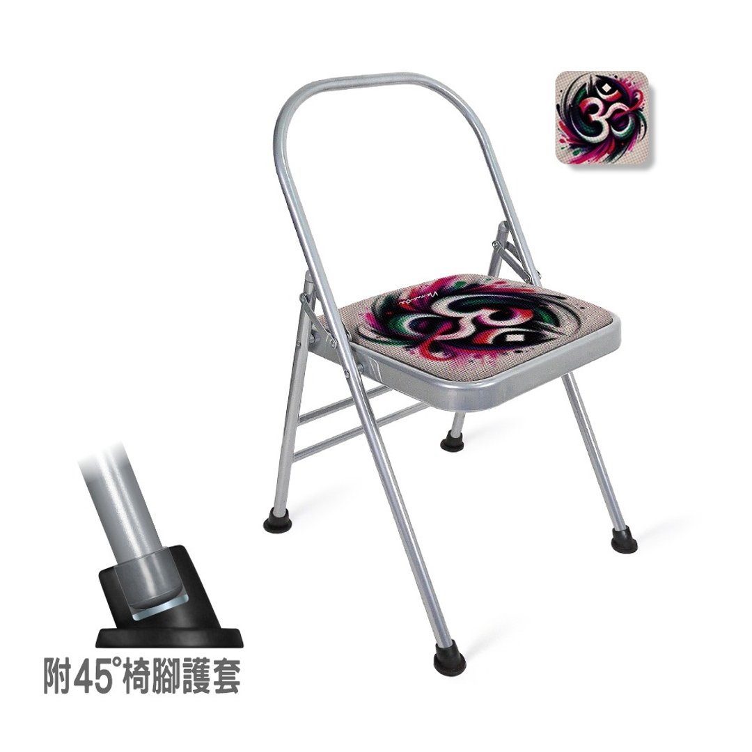 【NAMASTE】Isuey 蜂巢网透气防滑瑜珈椅(附腳套) - OM三原色 - 运动/健身用品 - 其他材质 多色