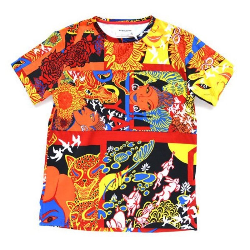 Heian BəRock Tee - 女装 T 恤 - 棉．麻 多色