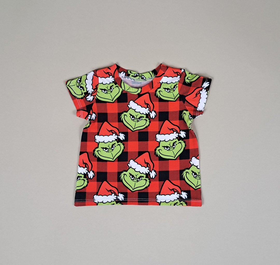 Stole Christmas baby boy girl t-shirt, Holiday baby clothes, Christmas baby gift - 童装上衣 - 棉 多色