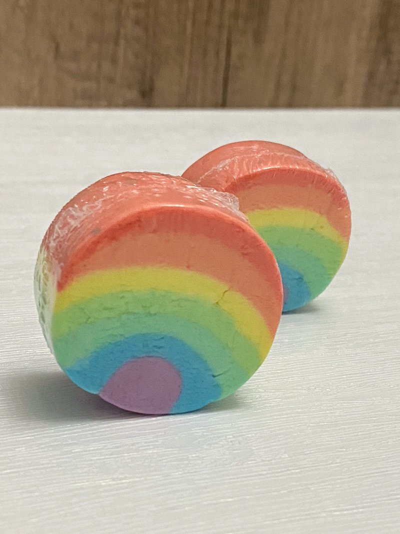 彩虹卷泡泡浴芭 - 沐浴用品 - 粘土 多色