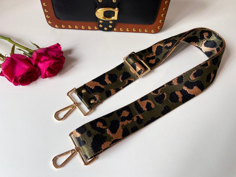 2寸宽版背带 棉织背带 背包背带  可以调整 可以替换 印花背带 - 侧背包/斜挎包 - 棉．麻 红色