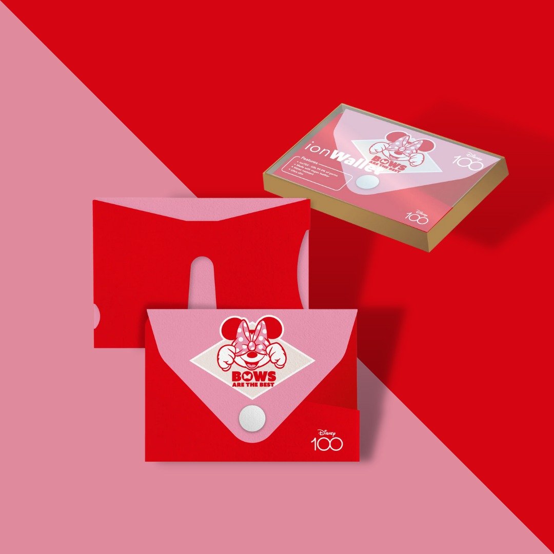 ionWallet 银离子钱包迪士尼 Disney 100-Minnie 米妮 - 礼物 - 零钱包 - 其他材质 