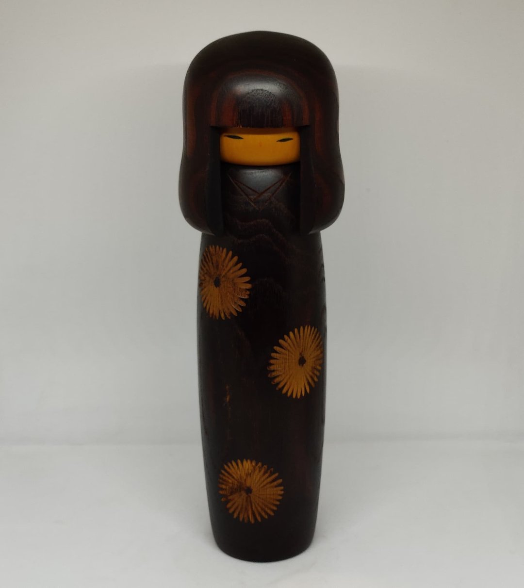 Creative kokeshi doll by Usaburo - 玩偶/公仔 - 木头 黑色